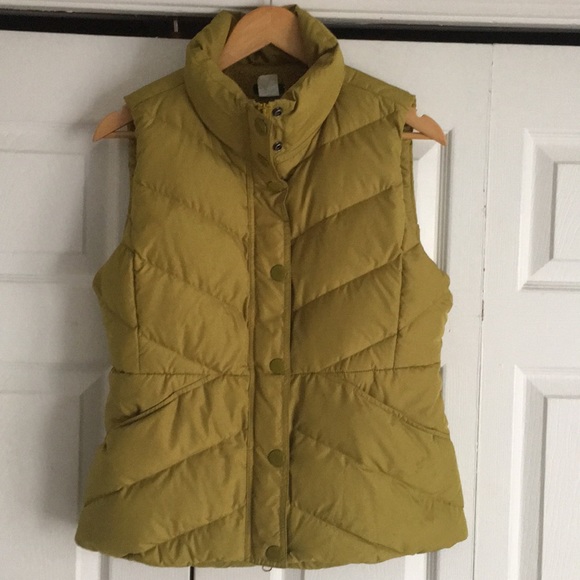 fleece lined puffer vest